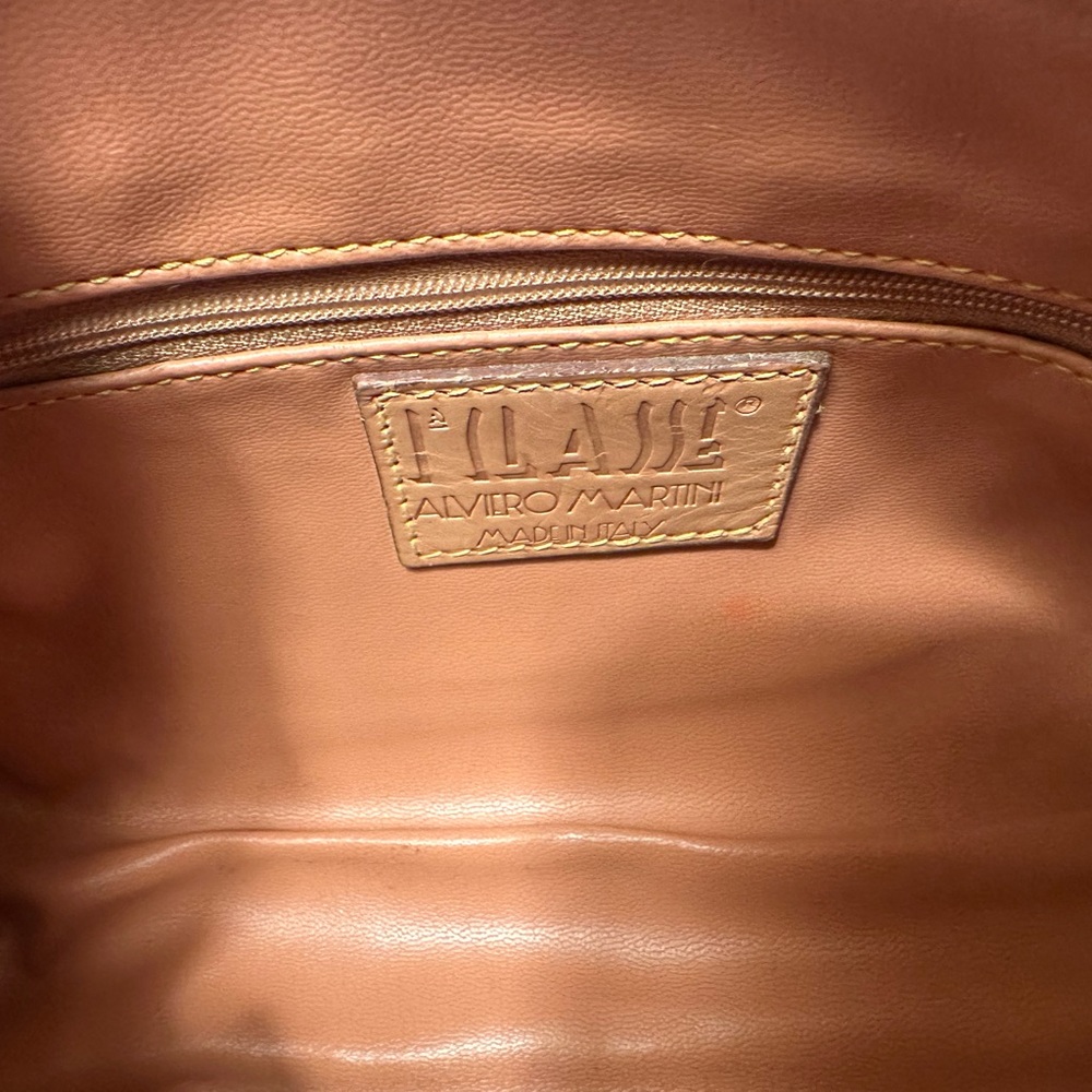 Alviero Martini Leather Travel Satchel - Picture 5 of 7
